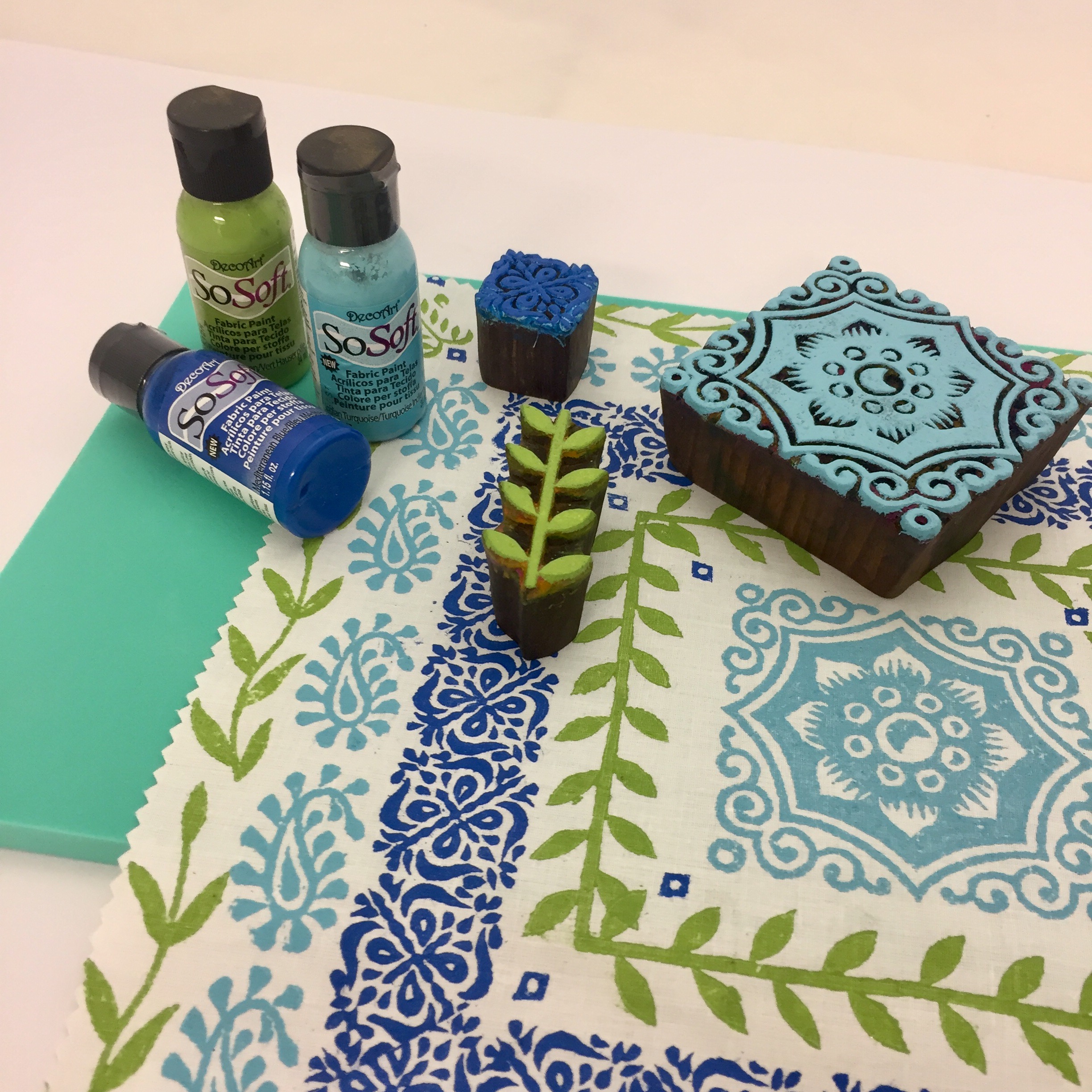 Indian block printing