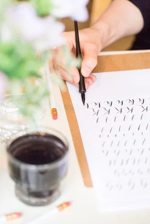 Copy of Calligraphy by Lauren Cooper