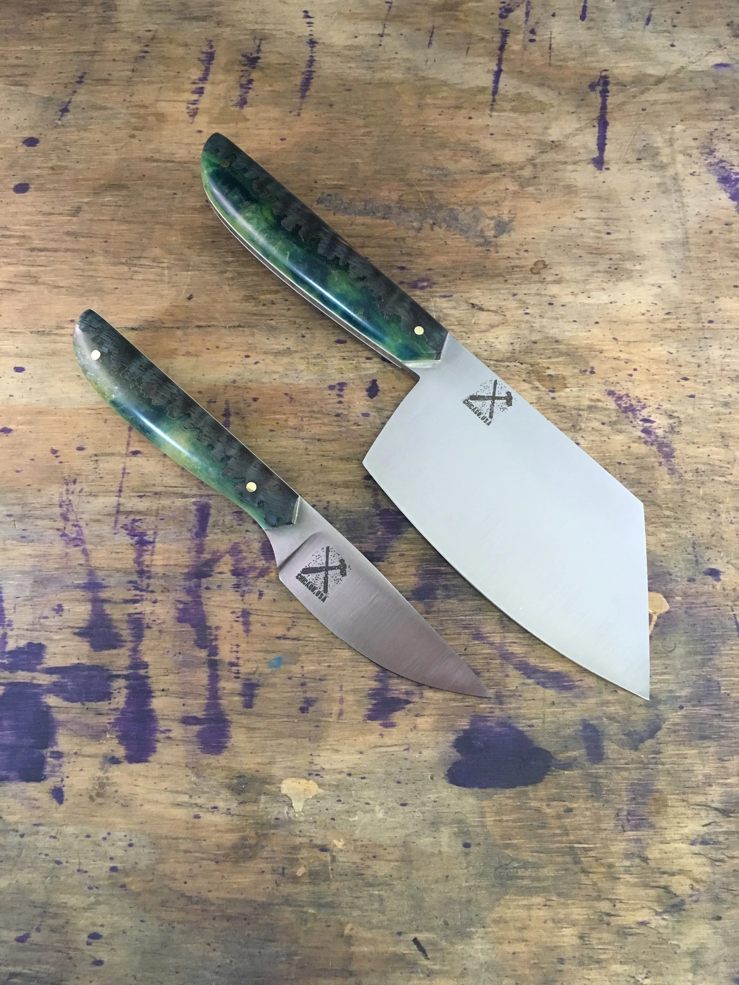 Veg chopper and paring set