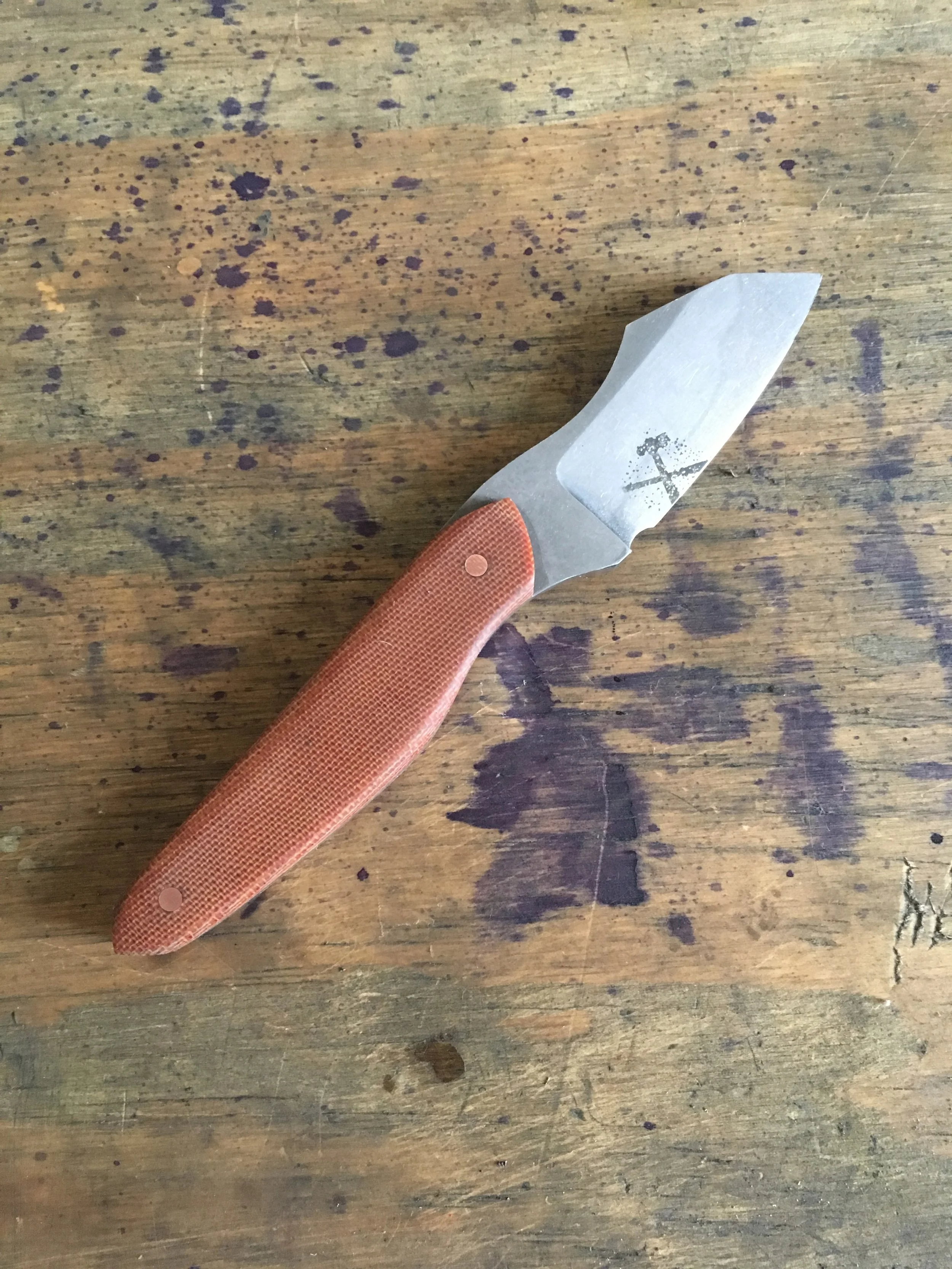 Chisel ground Sheepsfoot EDC
