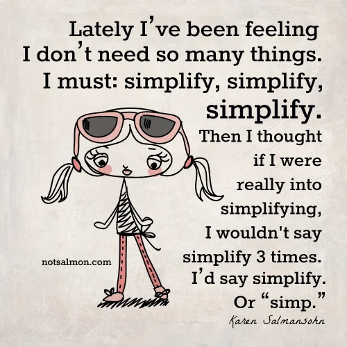 NOTICING - We Don't Need Much