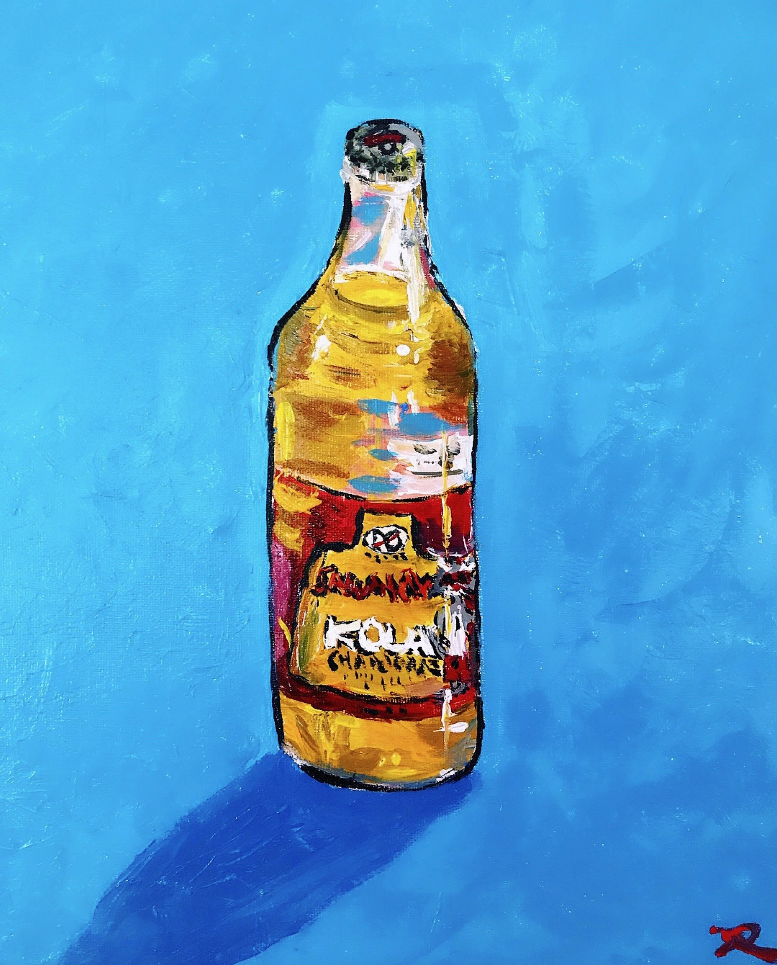 Kola. 11x14 Acrylic on Canvas. 🔎