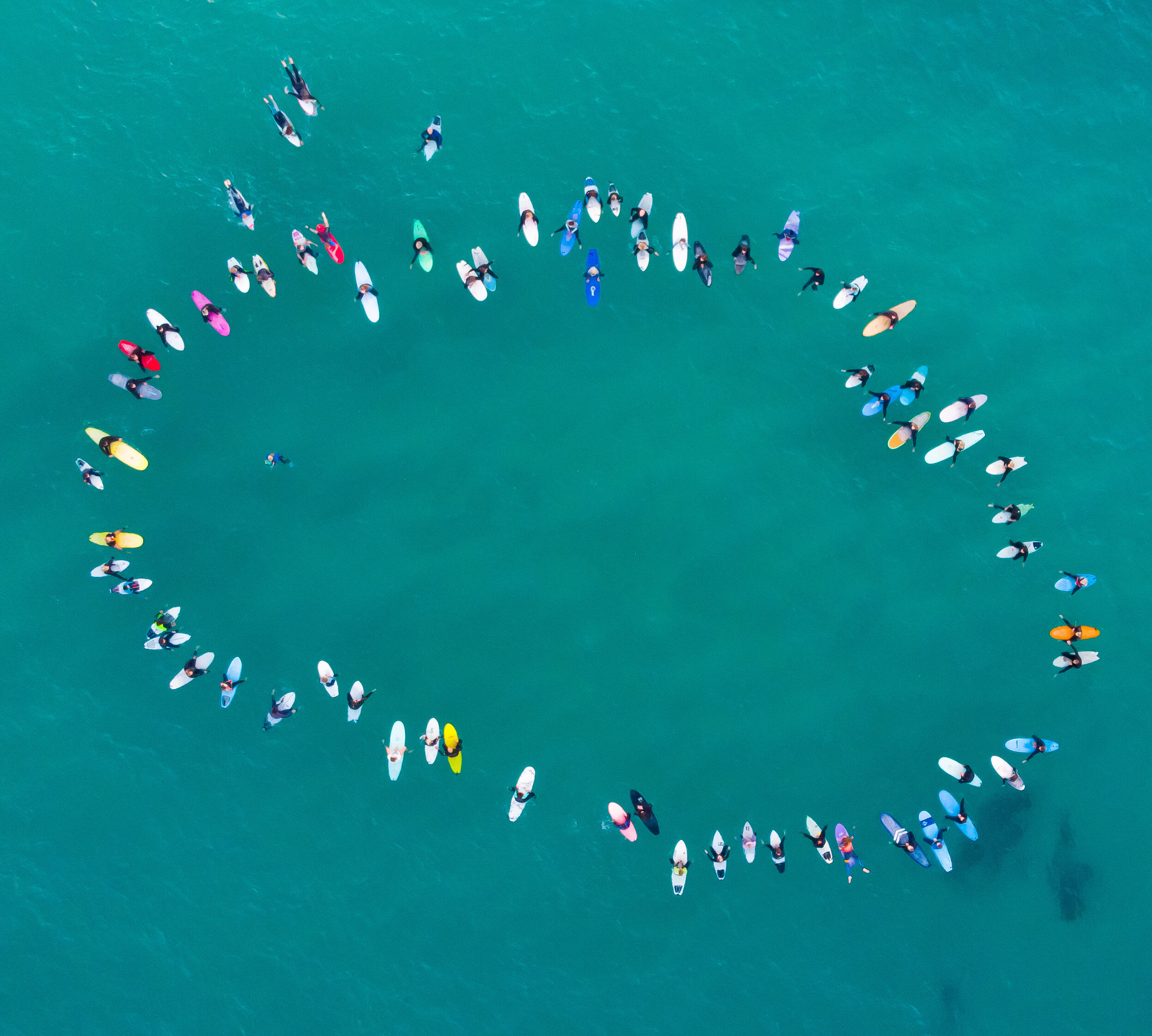 Paddle outs for Solidarity in Surf - Australians Paddle Out Against ...