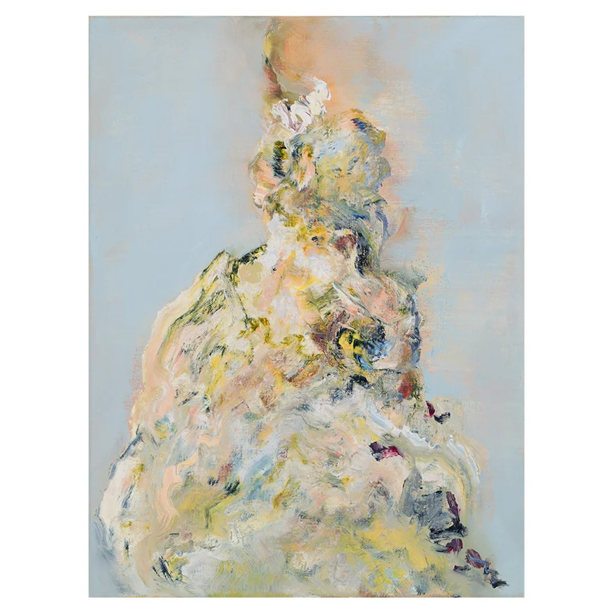 Amanda Clyne, "Excavating Artifice, Study", oil on canvas, 2014