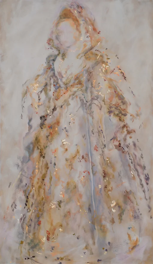 Amanda Clyne, "Excavating Artifice, I", oil on canvas, 2014