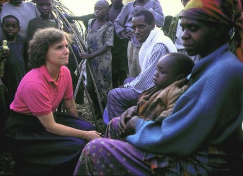  Rwandan refugee camp near Goma, Zaire (1994) 