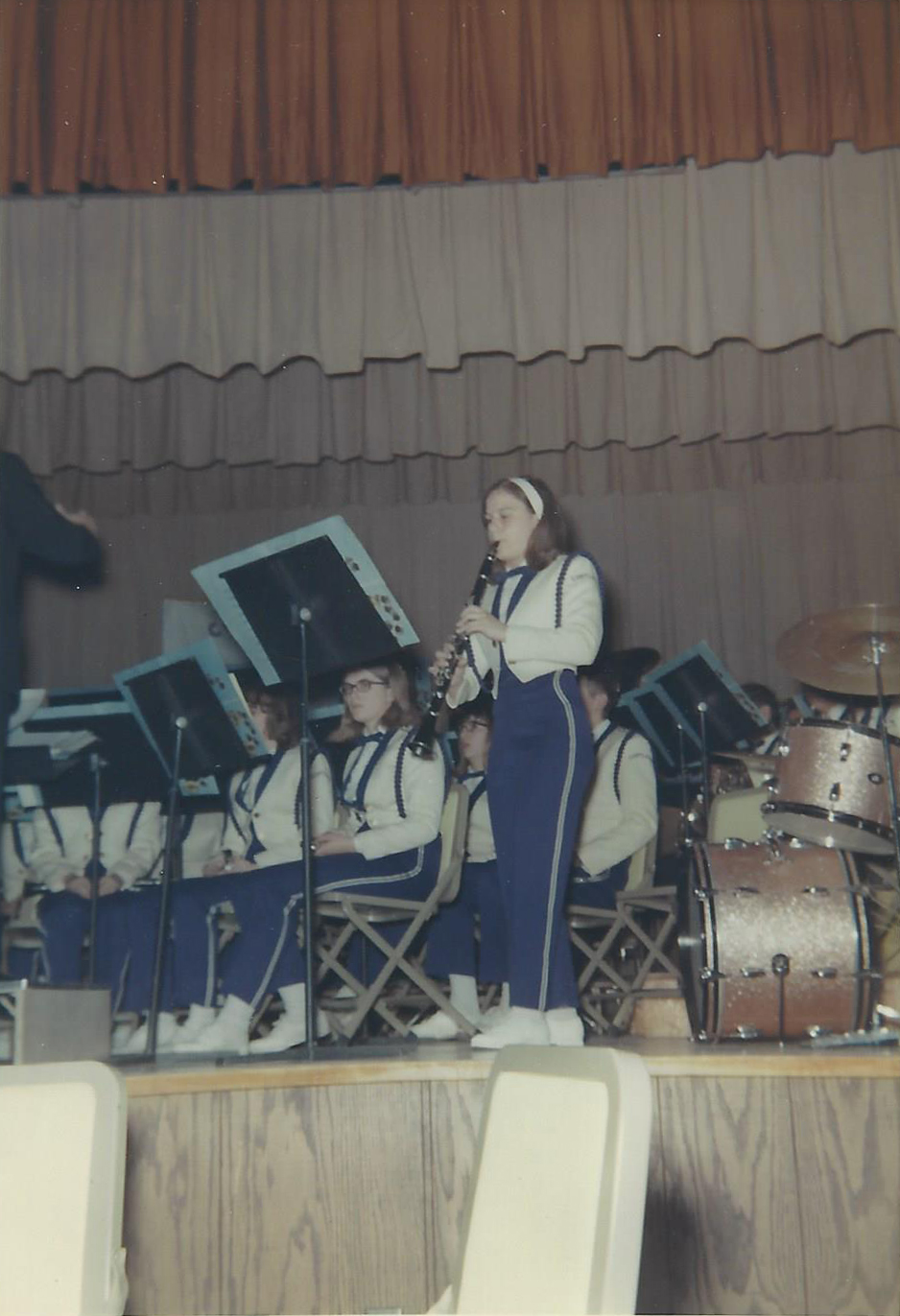  Tchaikovsky - Violin Concerto in D major,&nbsp;fourth movement, clarinet solo with band accompaniment, Cortland High School (1967) 