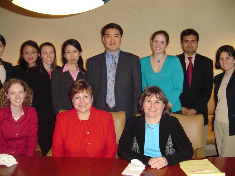  Maxwell Humanitarian action class visit to New York with UNICEF Executive Director Ann Veneman (2006) 