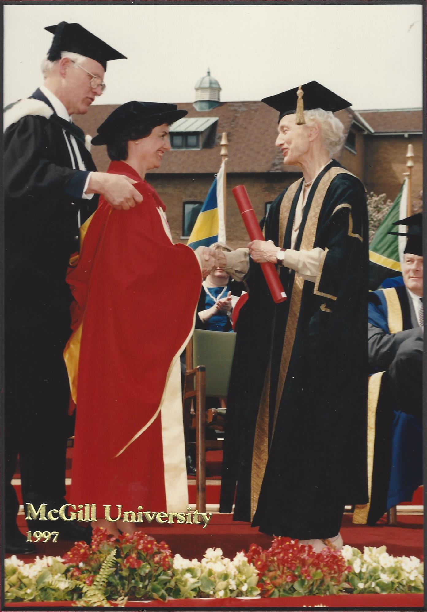  McGill University Honorary Degree (1997) 