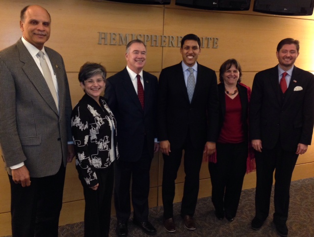  Presidential Appointees to Board of BIFAD with USAID Administrator Rajiv Shah (2015) 
