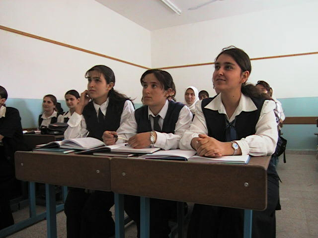  Girls in school in Iraq (2000) 