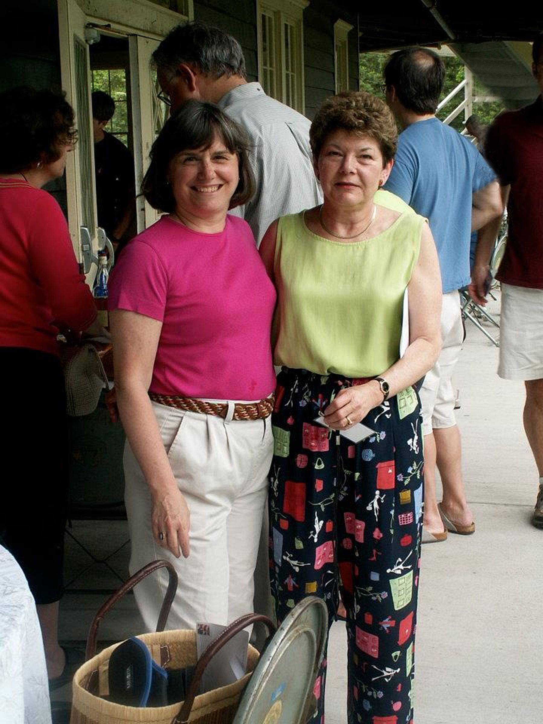  Catherine Bertini with her long time friend Gail Hill Gordon; they have been friends since Teen Age Republicans in 1966. 
