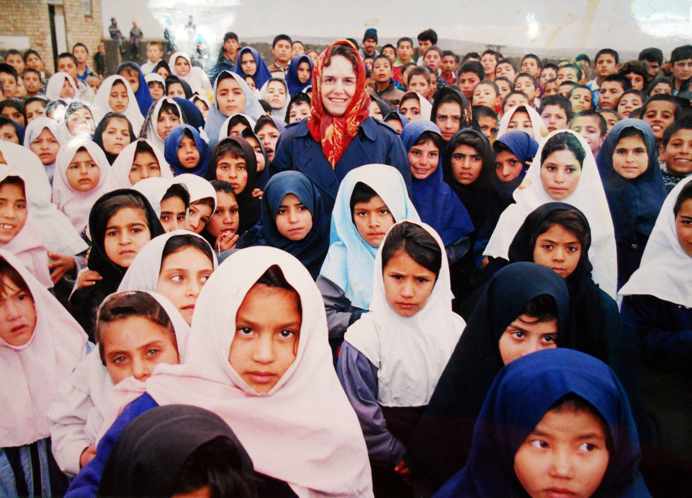  Girls school in an Afghan refugee camp in Iran (1999) 