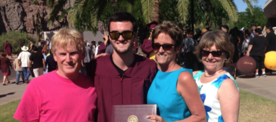  Nephew Will Lessard graduation from Arizona State University (2016) 