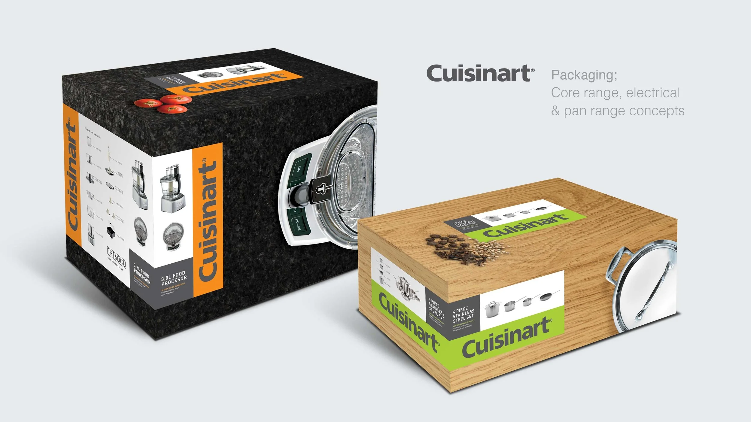 Cuisinart - packaging concepts
