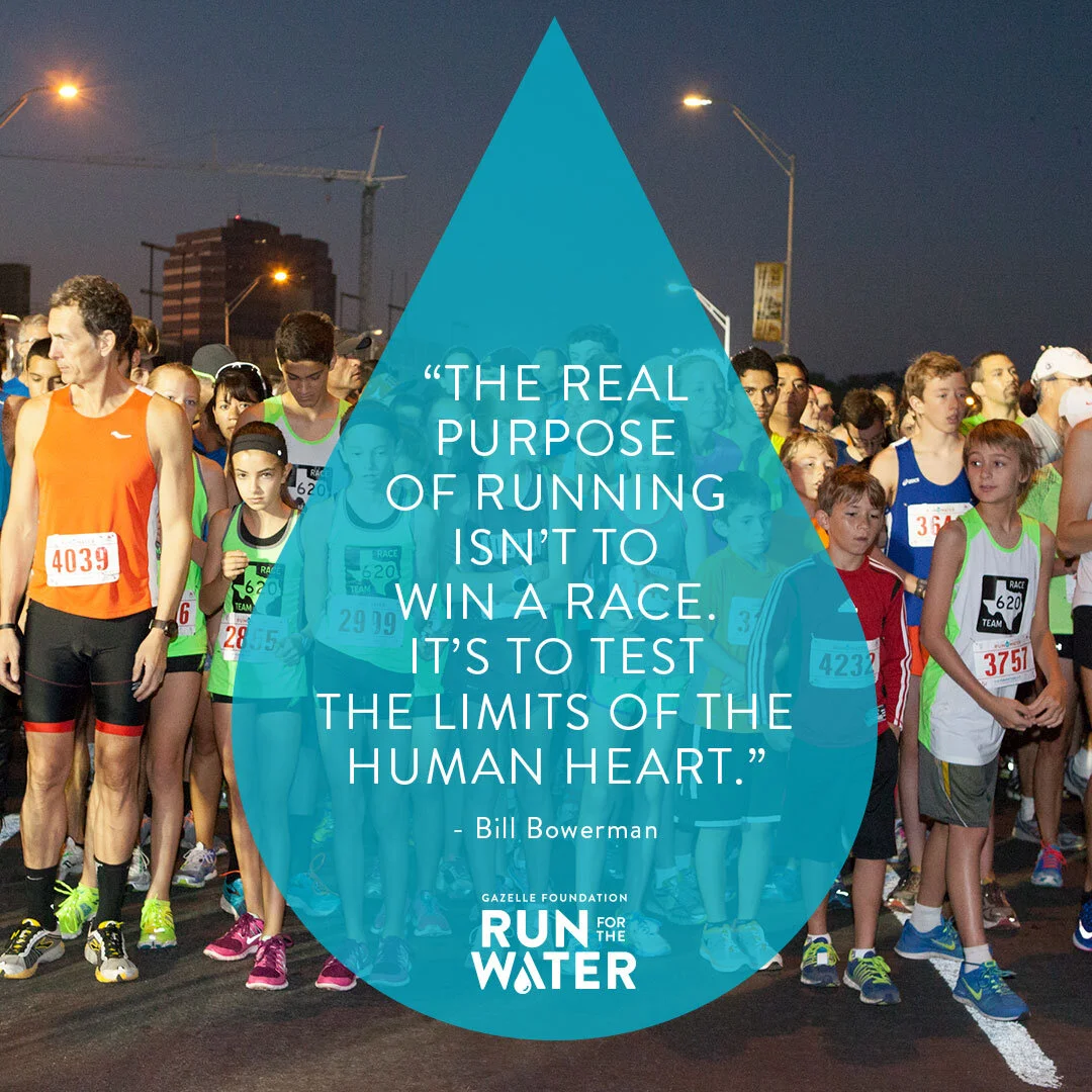 Join us at the 13th annual Run For The Water in Downtown Austin, November 3, 2019. The race is part of the Austin Distance Challenge. Repeatedly named “Austin’s Best Race,” Run For The Water draws thousands of runners and walkers and spectators each year. Register, donate or volunteer today to make a difference.