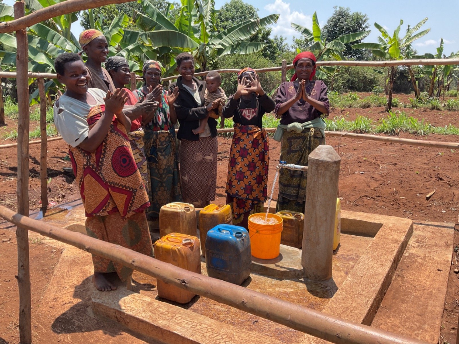 The women are very happy to get clean water.jpg