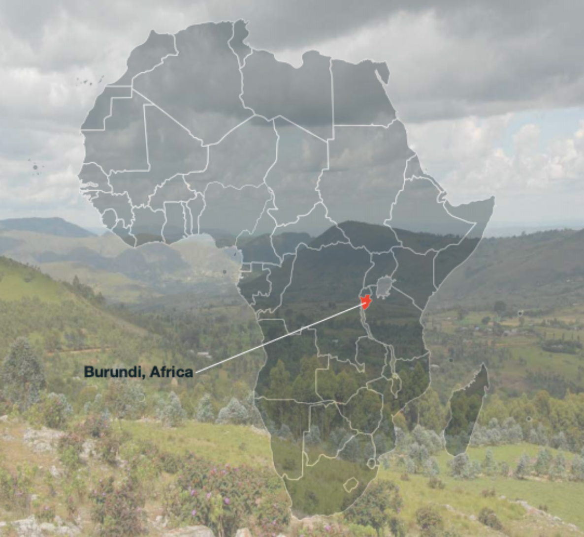Burundi, the heart of Africa where Gazelle Foundation builds clean water systems
