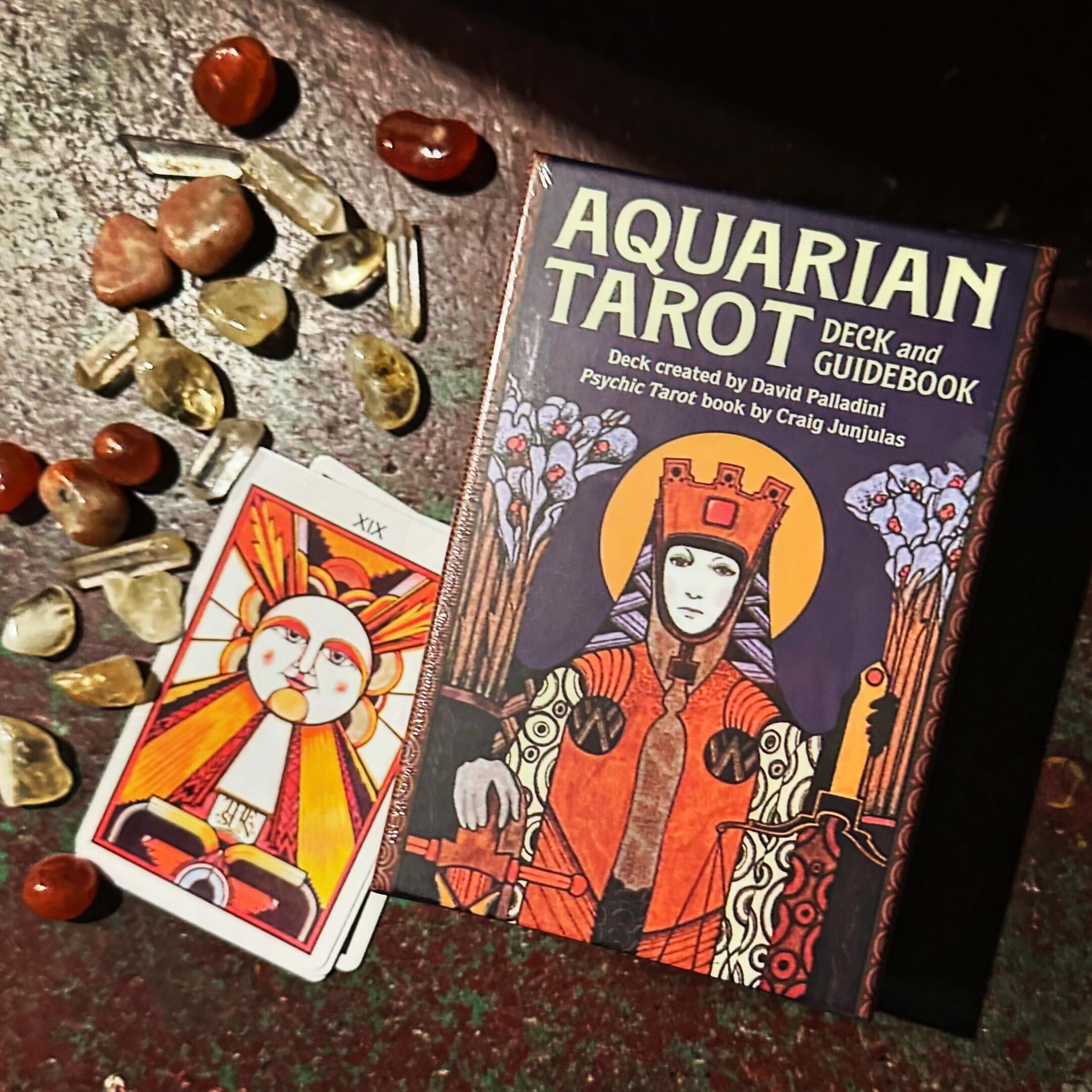 ✨A new printing of one of our favorite book and deck sets! Love the Aquarian Tarot!!✨✨✨✨
&bull;
&bull;
&bull;
#thevajra #vajra #thevajraseattle #tarot #aquariantarot