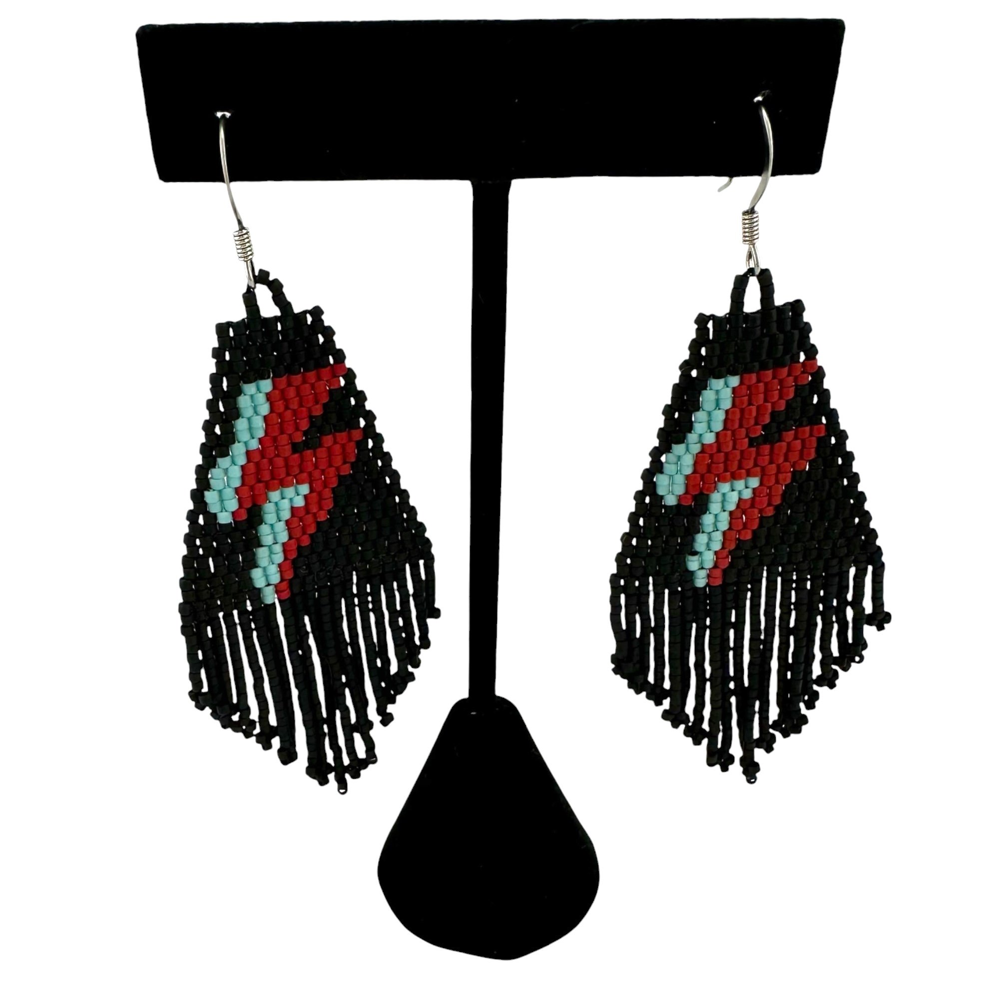 Vajra Bowie Lightning Bolt Earrings in Midnight -IMG_6454-Photoroom.jpg