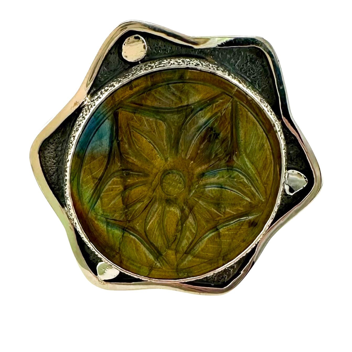 Sally Bass Golden Labradorite in Sterling Silver Ring -IMG_6303-Photoroom.jpg