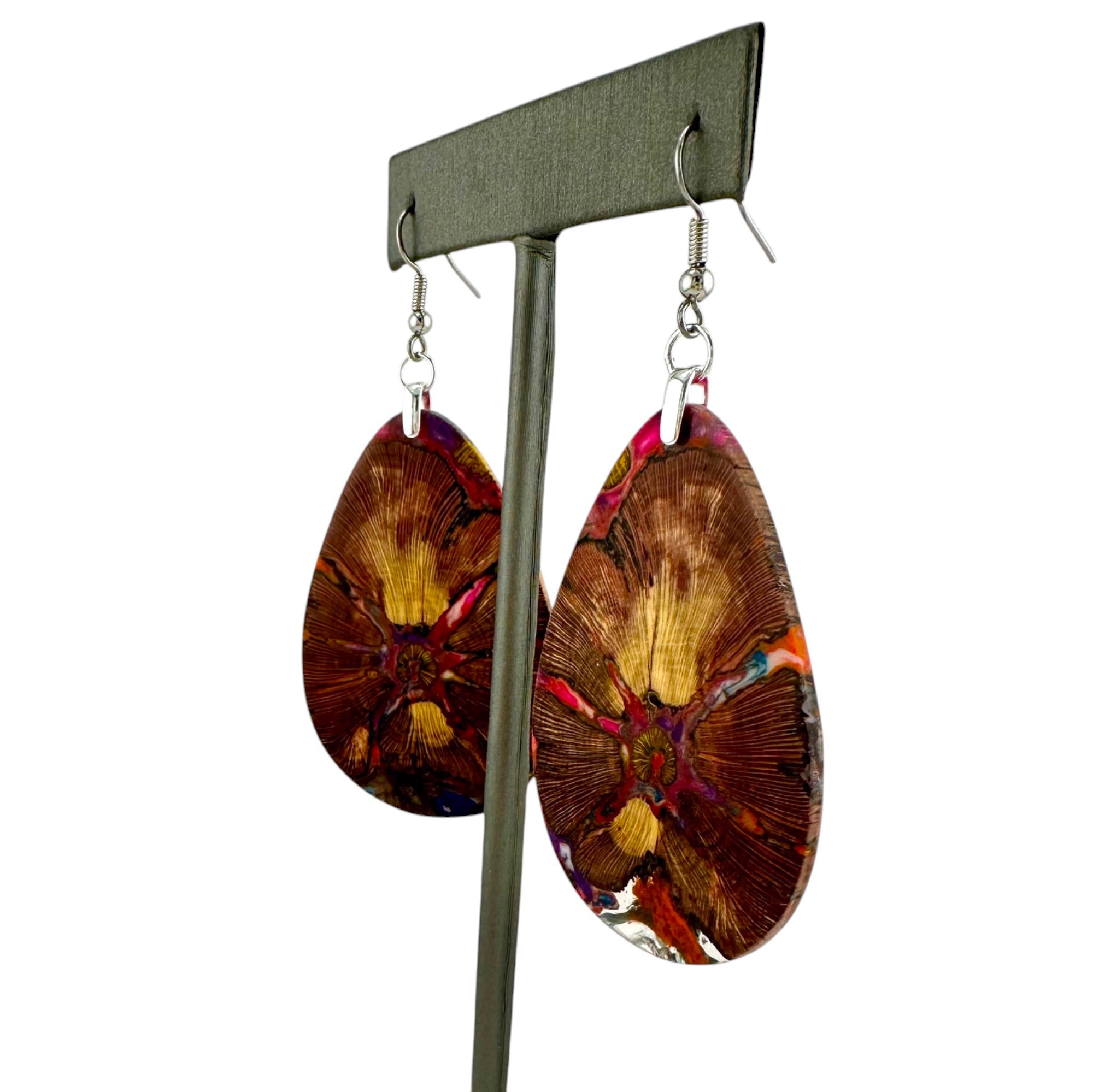 Cactus & Resin Teardrop Statement Earrings -IMG_5671-Photoroom.jpg