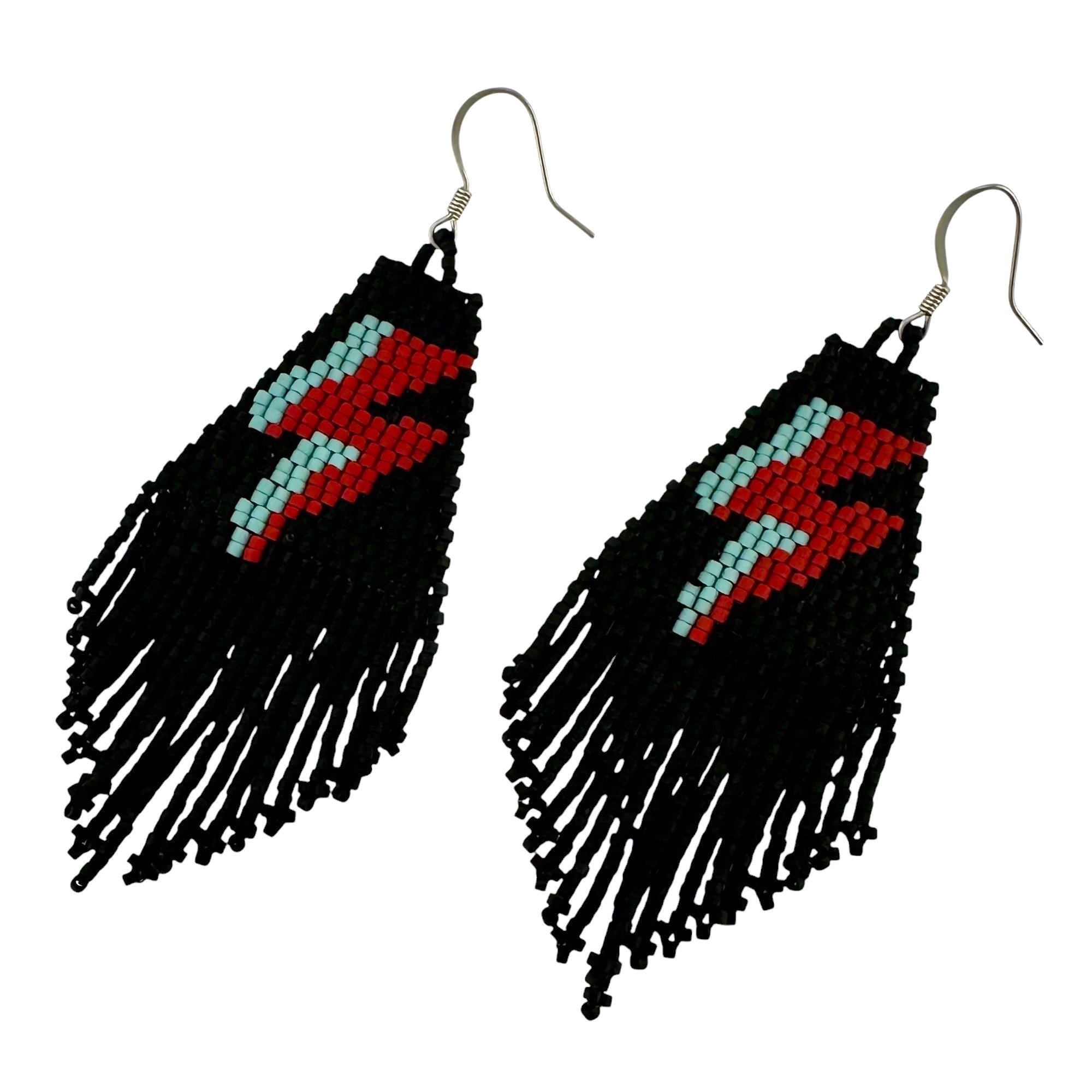 Vajra Bowie Lightning Bolt Earrings in Midnight -IMG_6456-Photoroom.jpg