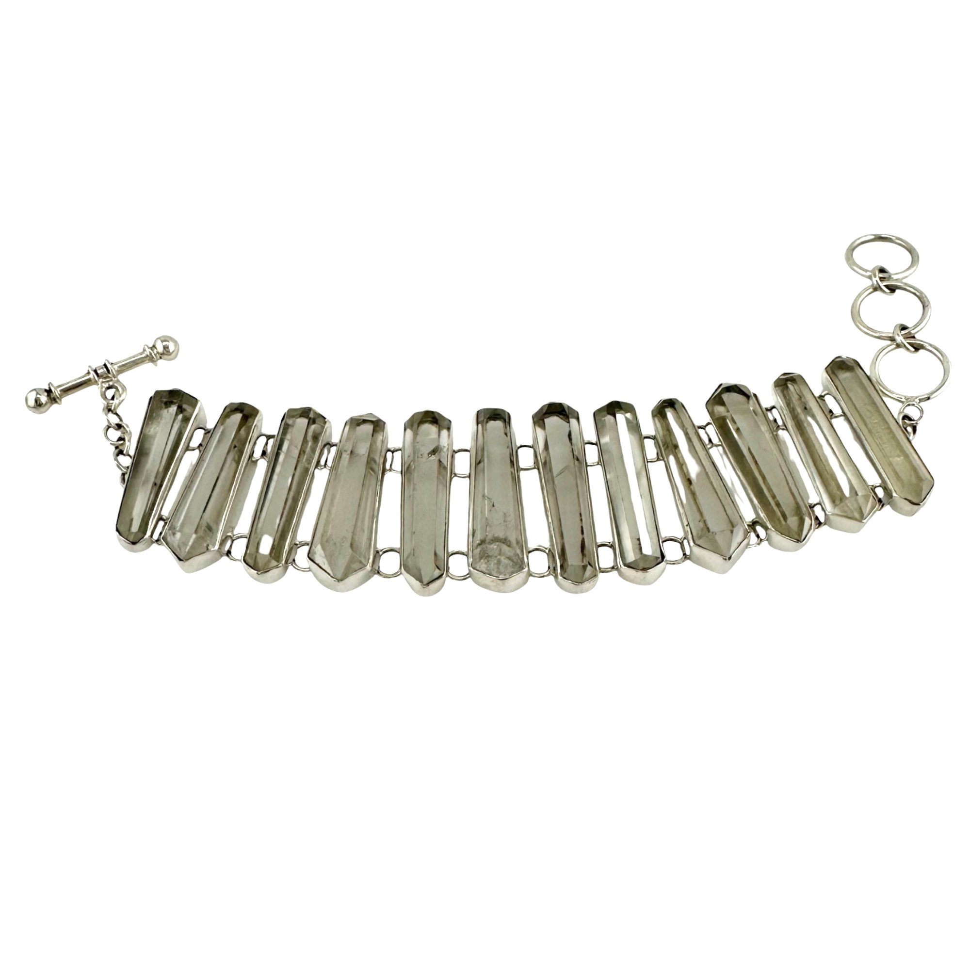 Mega Quartz Point Bracelet in Sterling Silver-IMG_5763-Photoroom.jpg