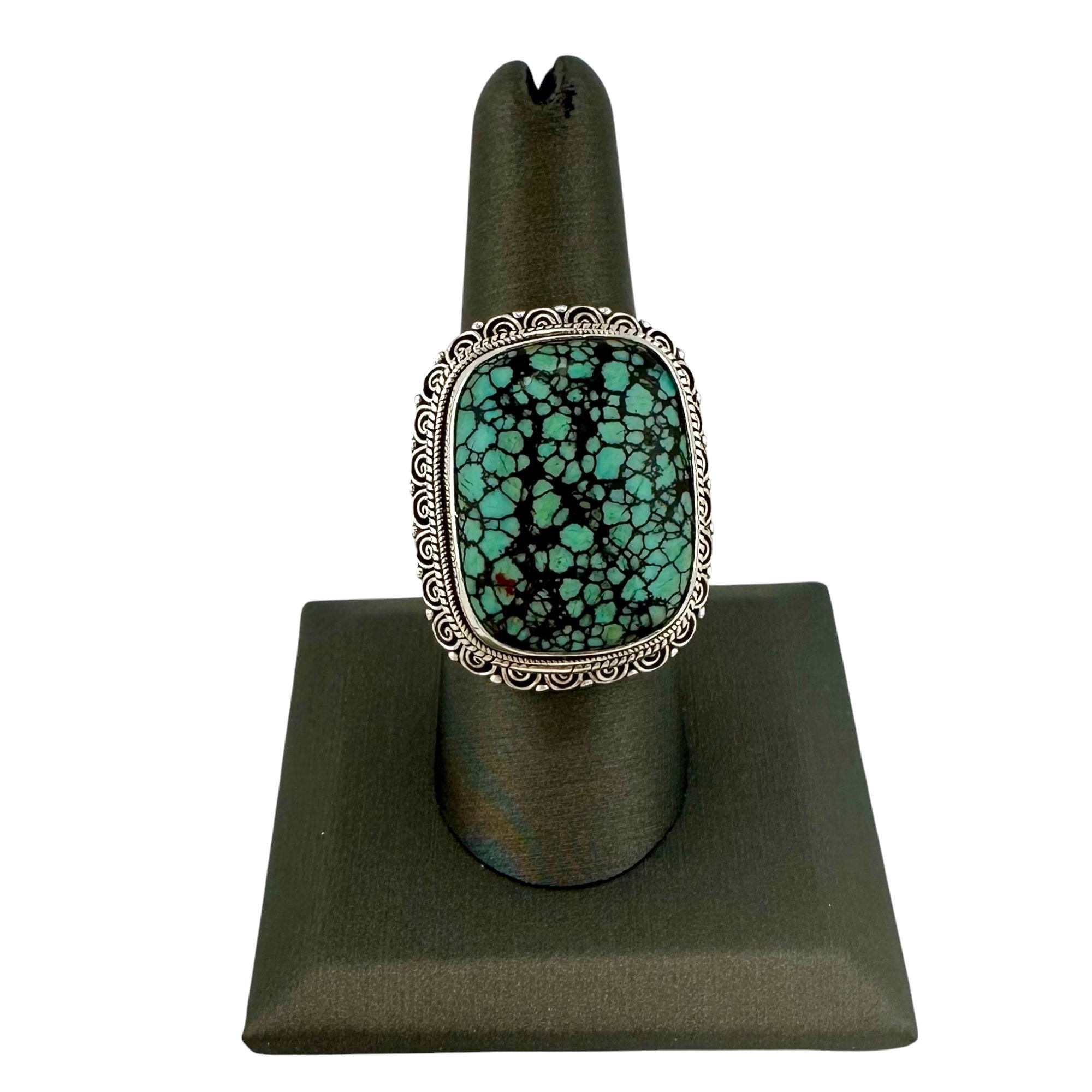 Nepalese Square Black Turquoise Ring in Sterling Silver -IMG_6411-Photoroom.jpg