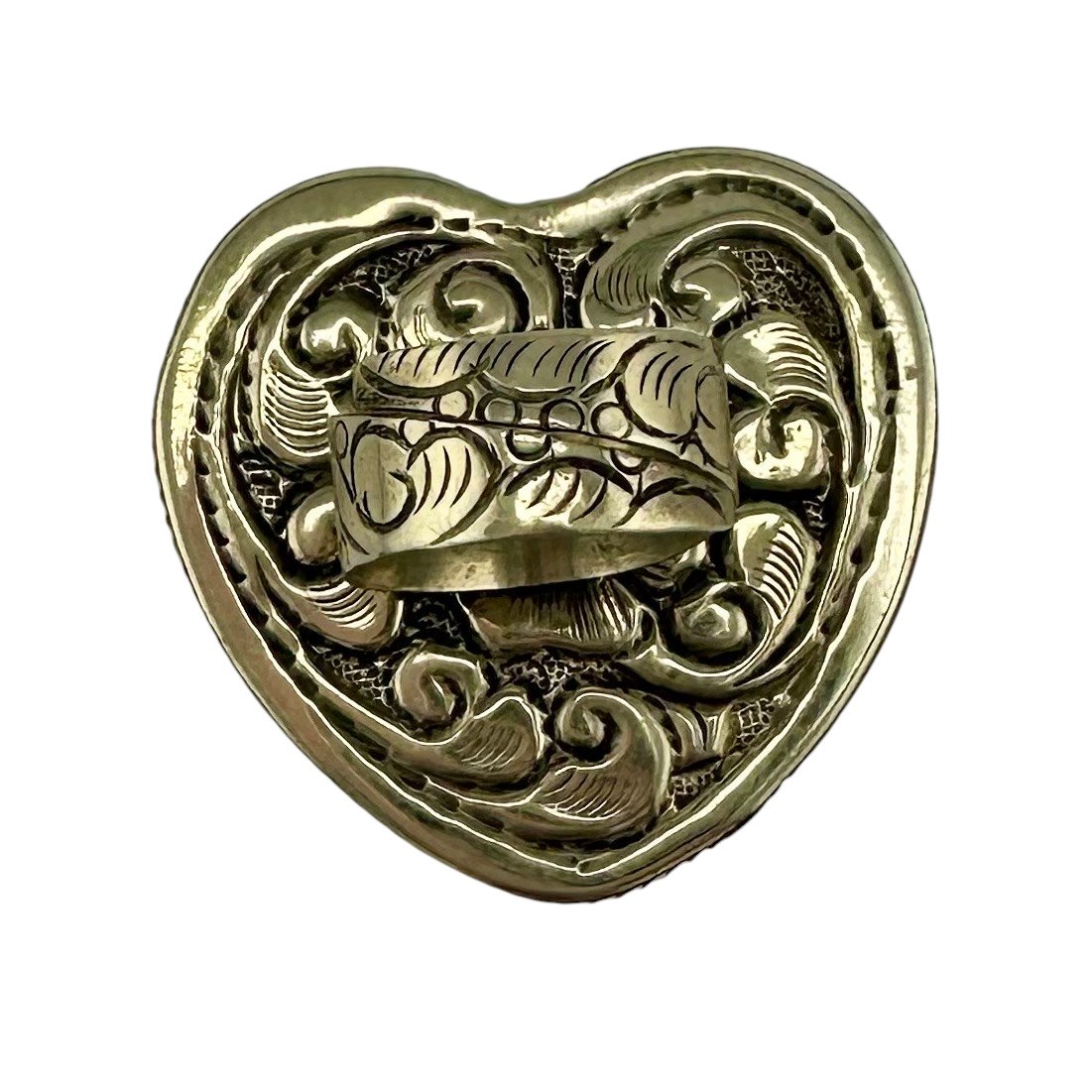 Black Bone Heart Ring in Tooled Tibetan Silver-IMG_5166-Photoroom.jpg