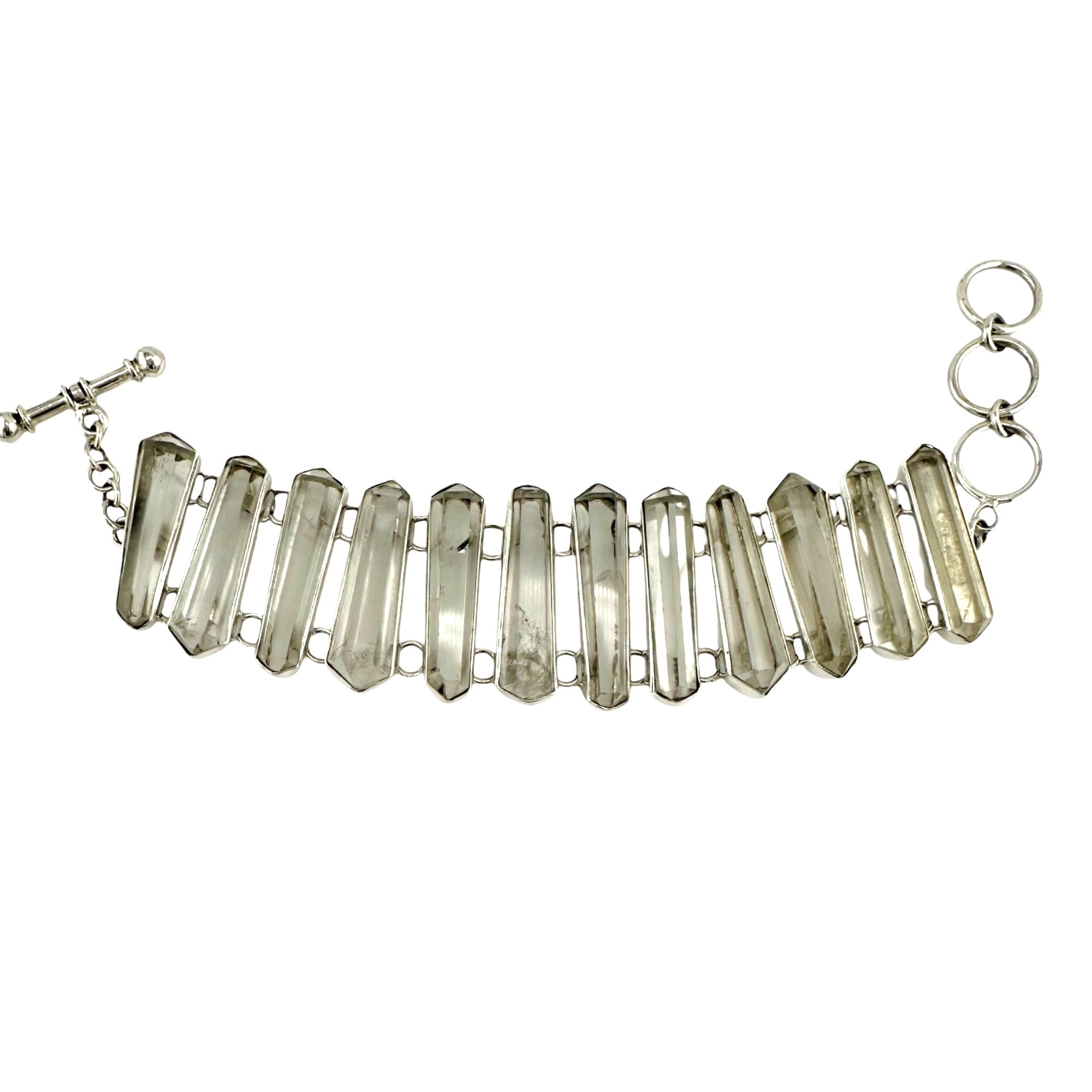 Mega Quartz Point Bracelet in Sterling Silver-IMG_5762-Photoroom.jpg