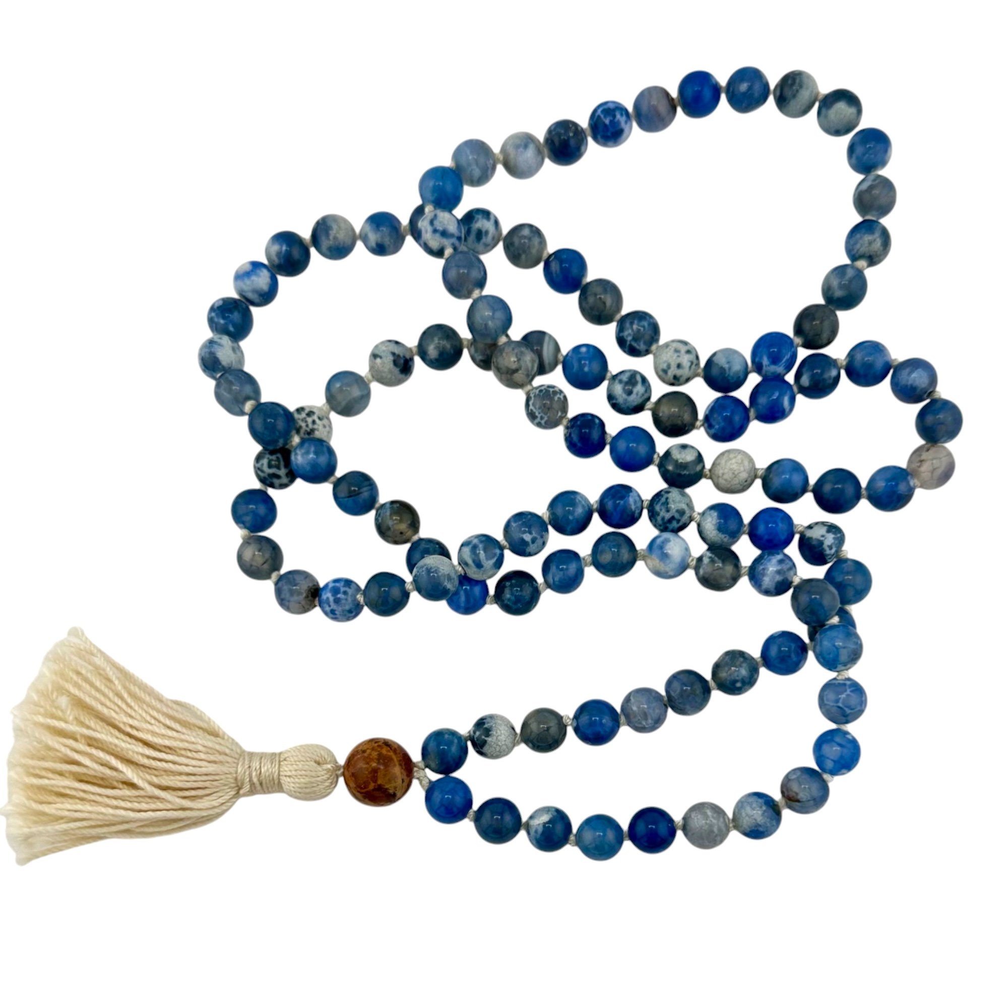 Vajra Blue Agate Hand Knotted 108 Bead Mala-IMG_6475-Photoroom.jpg