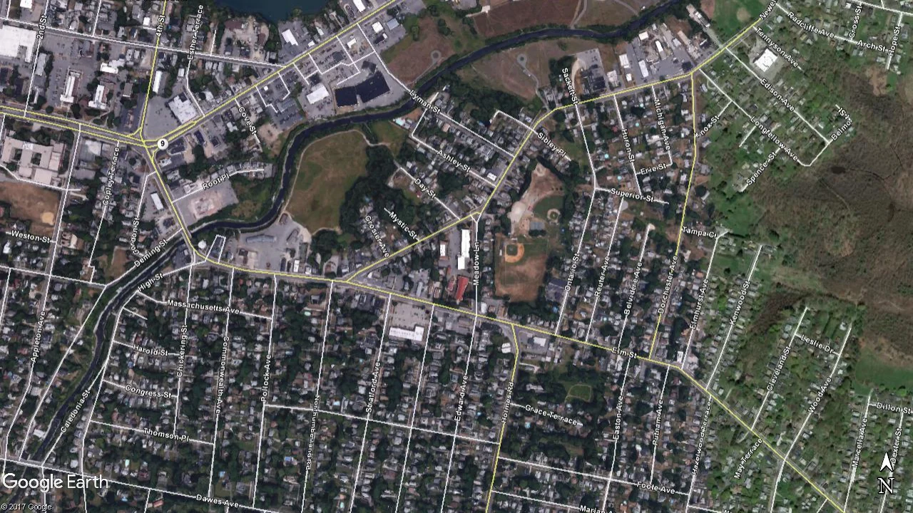Can you spot the Local, Collectors, and Arterials in Pittsfield?