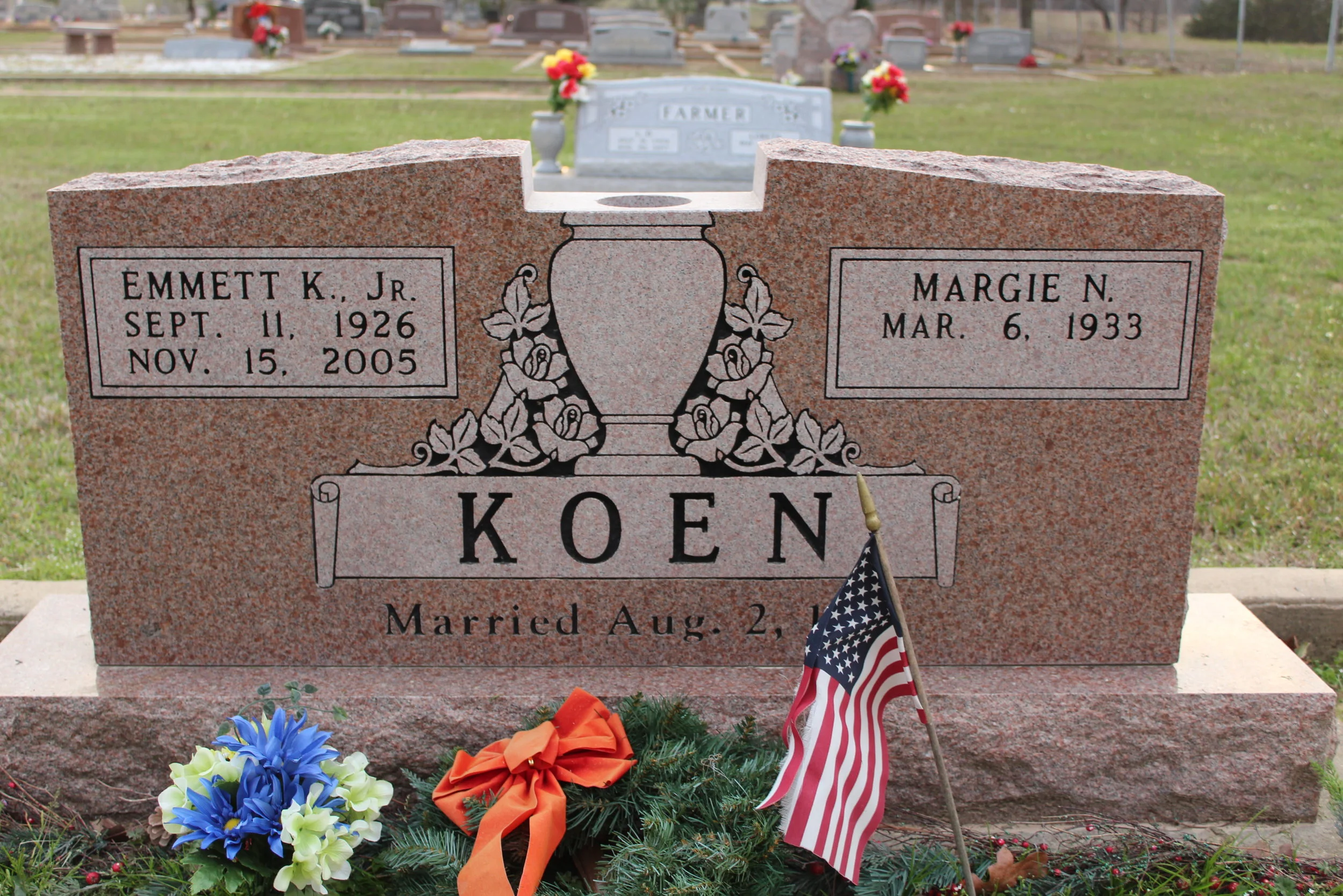 Emmett:Margie Koen.JPG