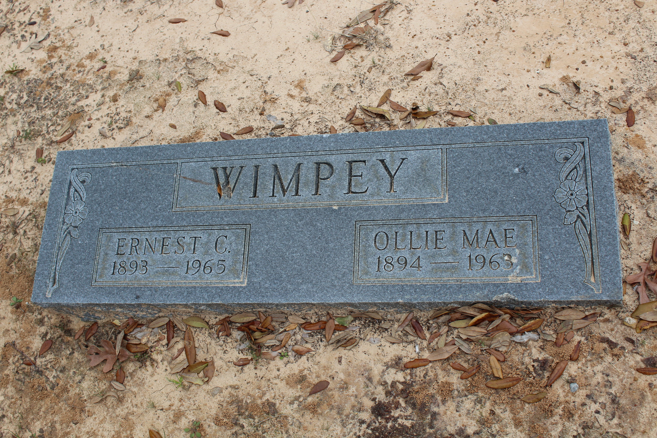 Ernest:Ollie May Wimpey.JPG