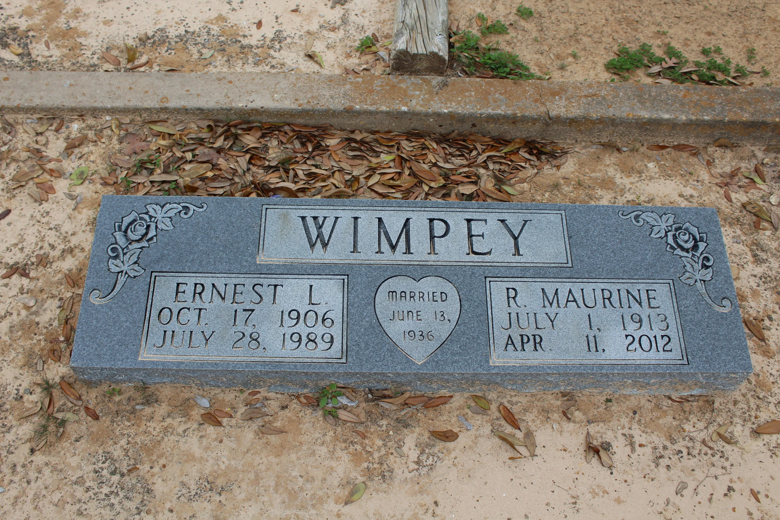 Ernest:R. Maurine Wimpey.JPG