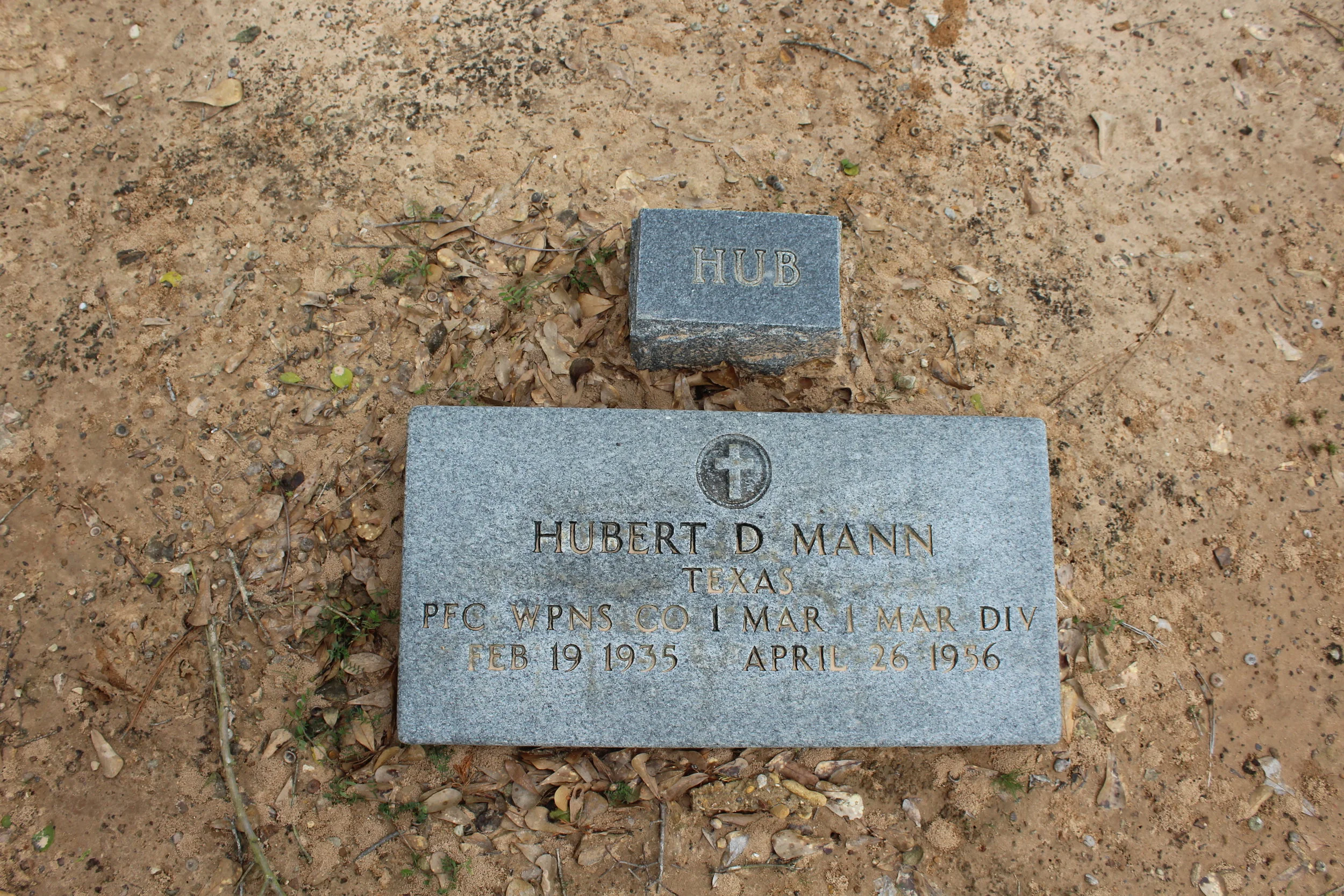 Hubert Mann PFC.JPG
