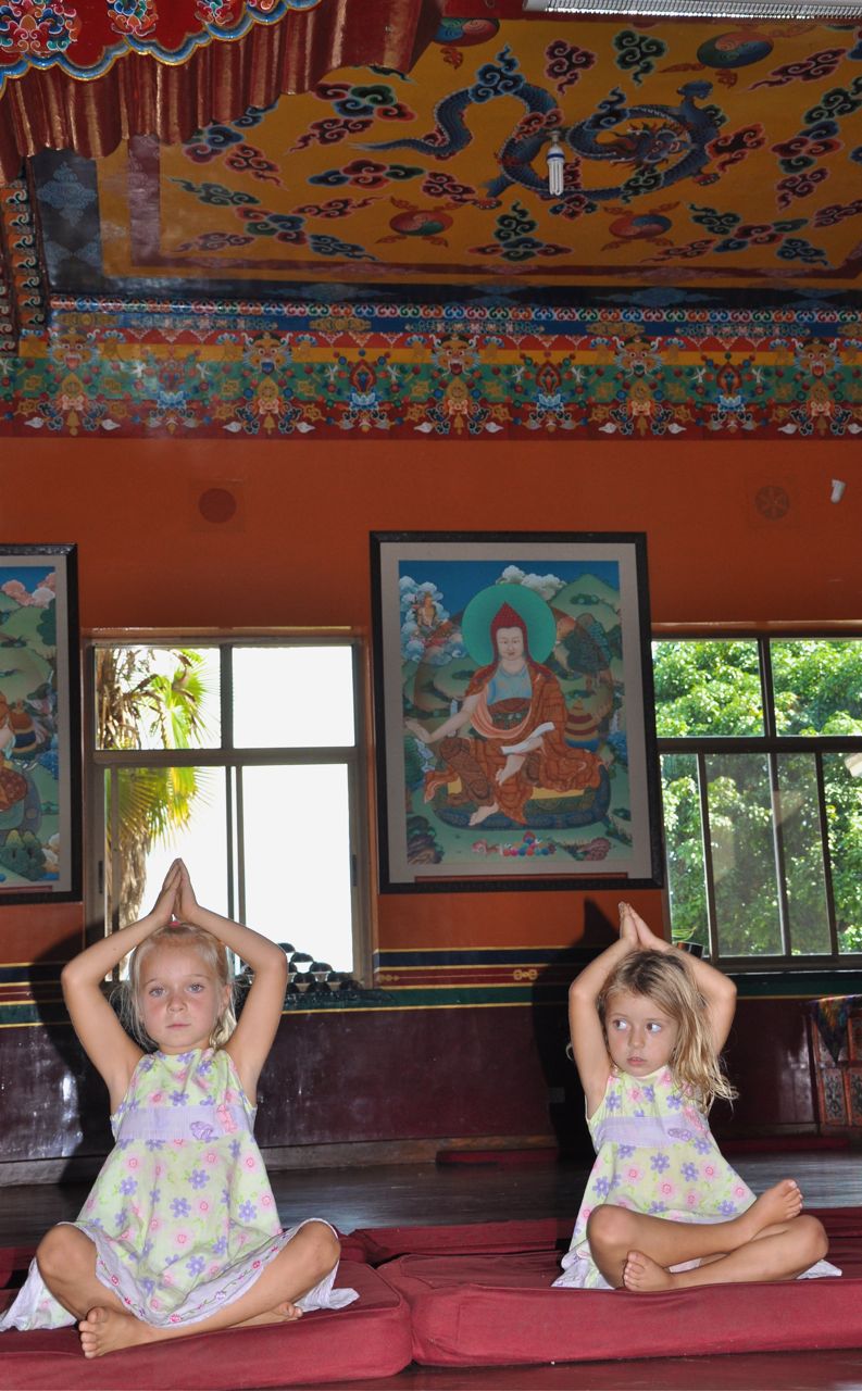 Nepal-Kapan-Monastery-Namaste-girls-inside.jpg