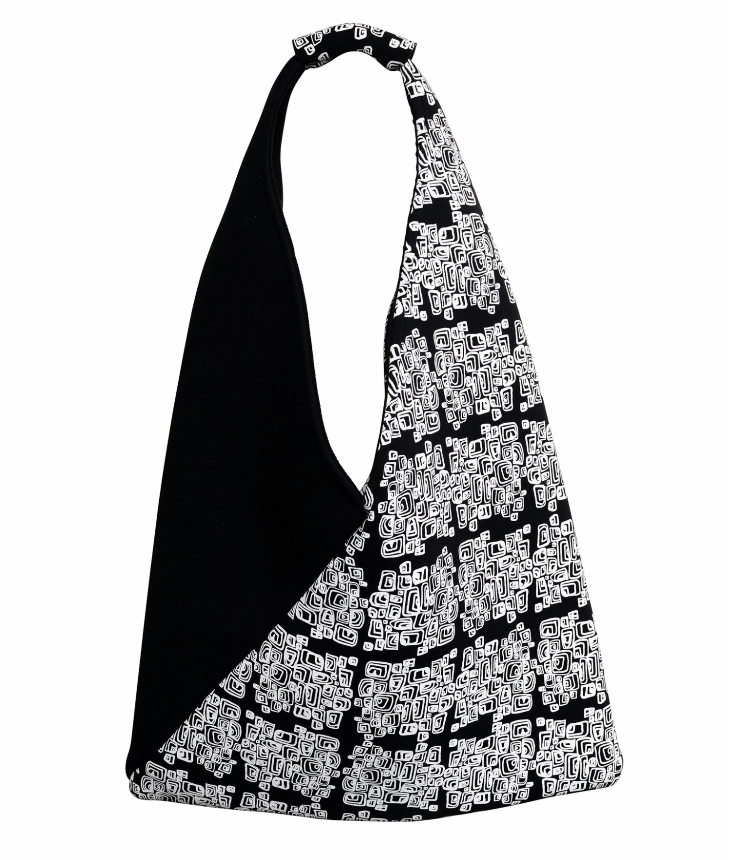 BLACK AND WHITE NEOPRENE