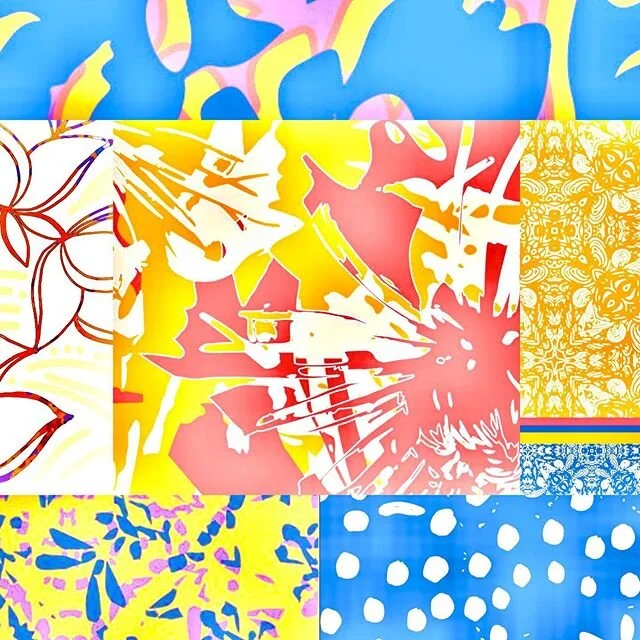 Sneaky peak 🙈 it&rsquo;s hard as a freelancer not to share the hours upon hours upon hours you spend designing but sometimes the colour just bursts out !!! I love designing and I love design .. thank you to the fab studios and collaborations I&rsquo