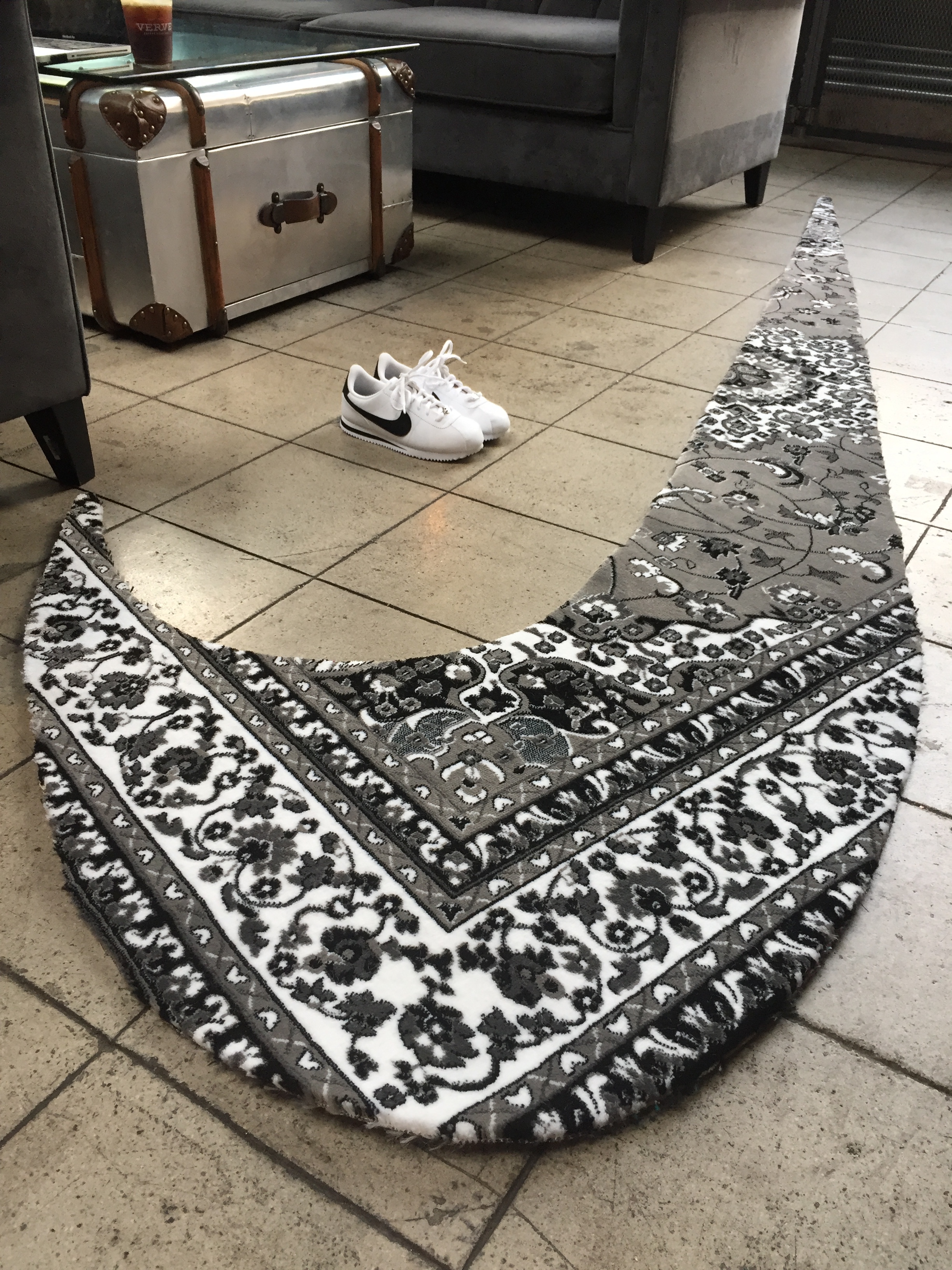 nike swoosh rug