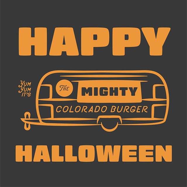 Happy Halloween!!! Come treat yourself to a not so spooky steal of a deal with our $10 burger + beer lunch special M-F! #mightyburger #burger #twiceasnice #DBC #denverbeerco #arvada #halloween #halloween2018 #happyhalloween