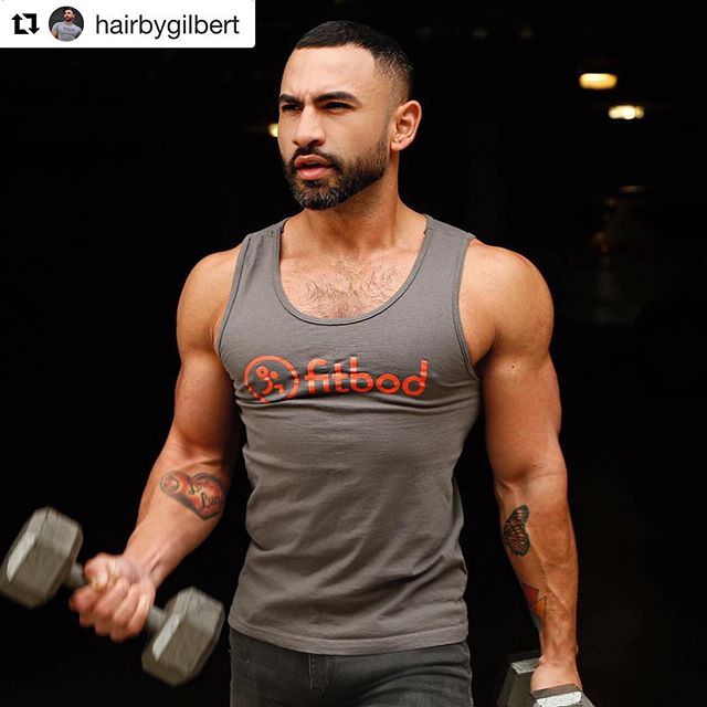 #Repost @hairbygilbert : Thank you for the love brother!
・・・
Hey guys! As some of you may know, I&rsquo;ve always been into fitness and working out.&nbsp;&nbsp;But often times I struggle on what workouts I should do or training techniques to obtain the best results. That&rsquo;s why I&rsquo;ve teamed up with @fitbodapp and my workouts have been much more effective and efficient. It&rsquo;s seriously like having my own personal trainer.
.
.
.
#tshirttuesday #fitness #fitbodapp #fitbod #fitboy #tees #tshirtdesign #fitfam #graphictees #scruffy #picoftheday #instapic #fitnesslife #gay #muscle