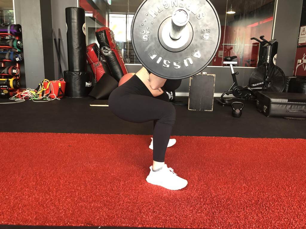 Load your glutes more if you keep your shins vertical while squatting