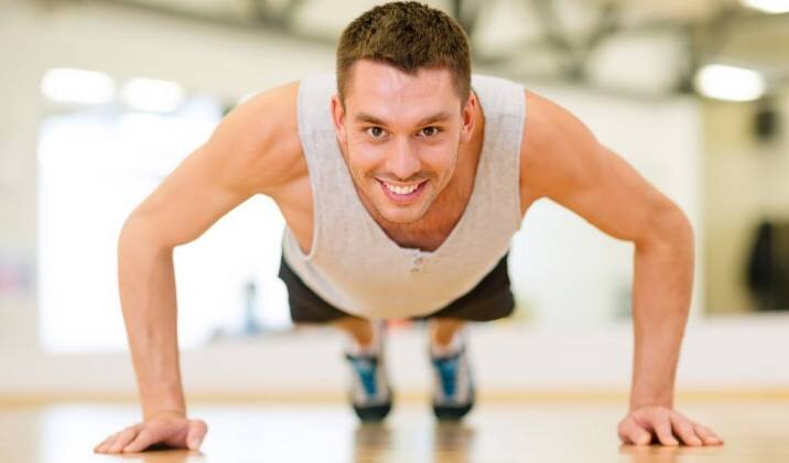 The At Home Push Up Workout To Build Your Arms Chest￼