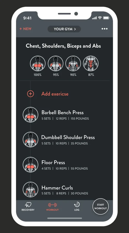 Fitbod builds your personalized workout of the day. - To build your custom-fit workout, Fitbod’s training algorithm understands your strength-training ability, studies your past workouts and adapts to your available gym equipment.