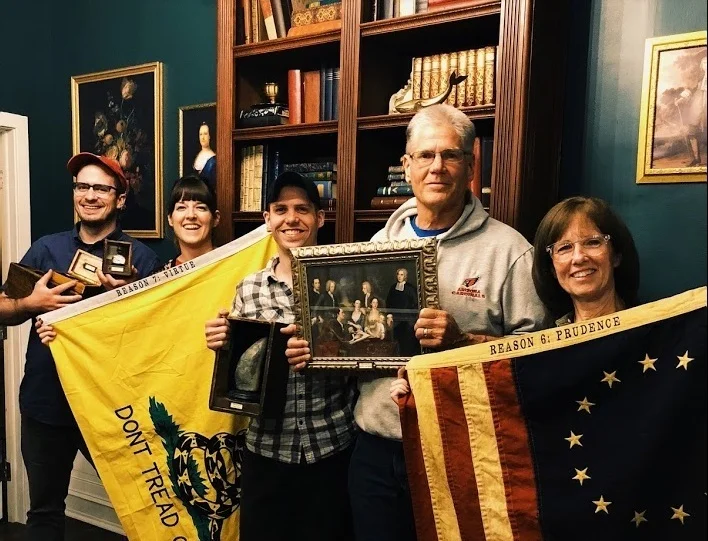 A Quest for Freedom : The family rebellion! Benjamin Franklin's faithful rebels and printing assistants
