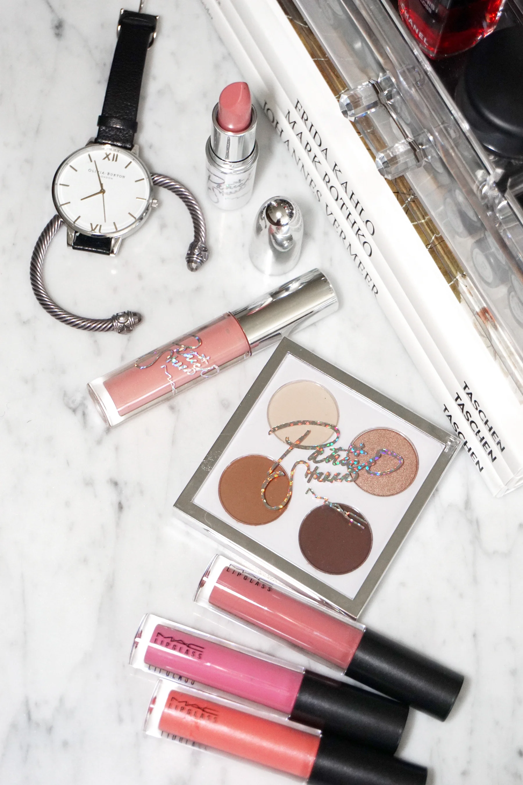 MAC x PatrickStarrr eyeshadow in Glam AF, Lip Pencil Edge to Edge, Lip Glass and Lipstick in She Betta Werrrk - lipsick.me - nathalie martin -05615.jpg