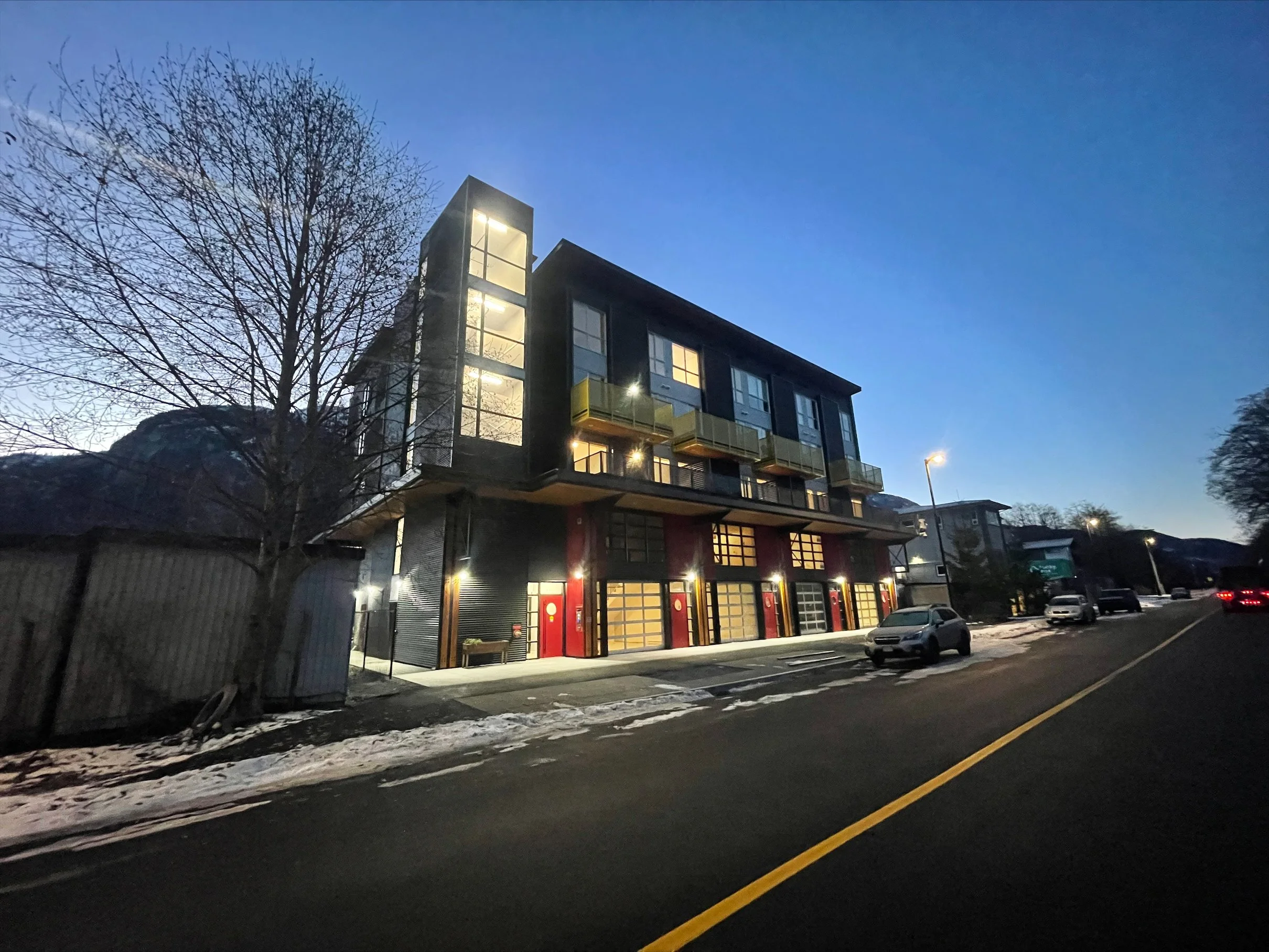 Front of building- night time.jpeg