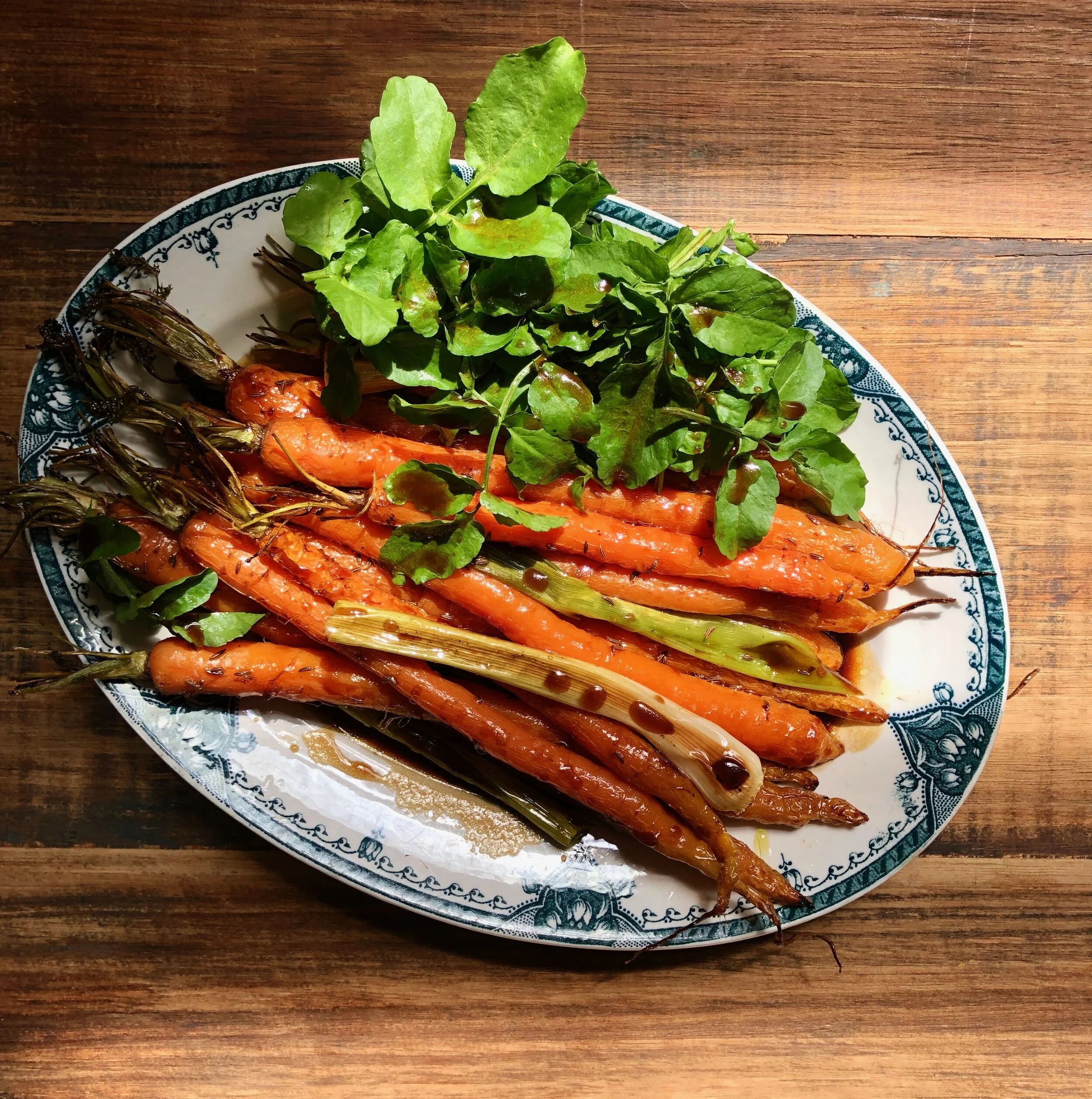 SWEET ROASTED CARROTS WHOLE (OR MASHED) 